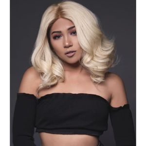Blonde Dark Rooted Lace Front Wig